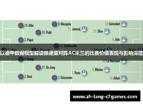 以德甲数据模型解读佩德里对阵AC米兰的比赛价值表现与影响深度 以德甲数据模型解读佩德里对阵AC米兰的比赛价值表现与影响深度